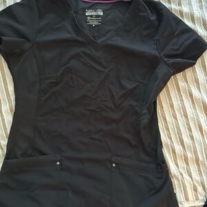 Purple label scrub top